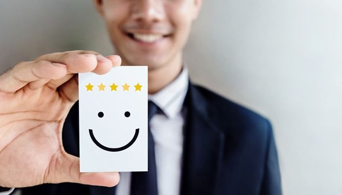 happy customer
